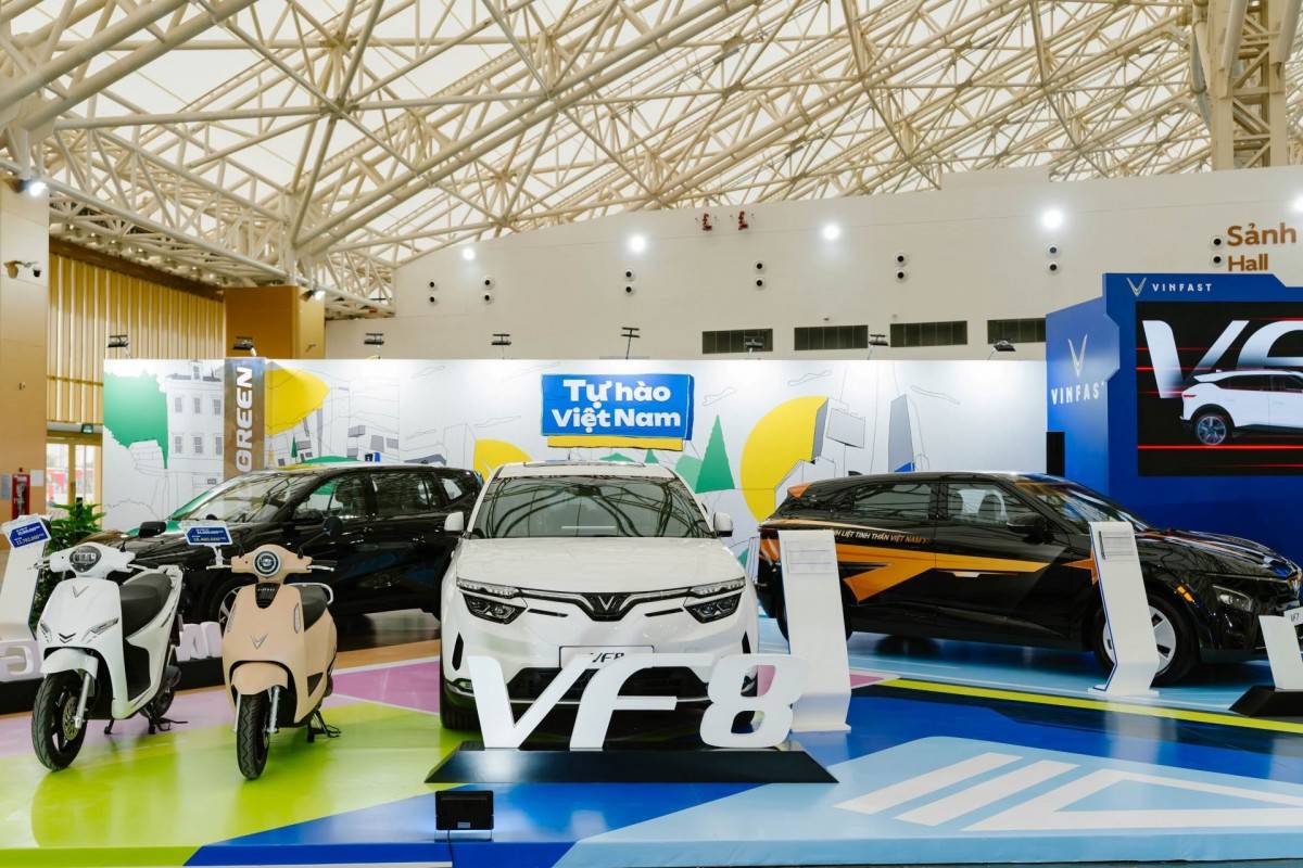 Những trải nghiệm không thể bỏ lỡ tại gian hàng hệ sinh thái xanh của VinFast tại Vietnam Mobility Show