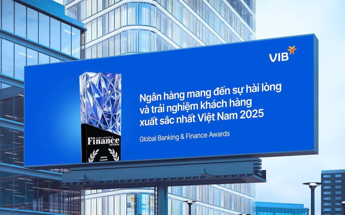 VIB – Ngân hàng mang đến sự hài lòng và trải nghiệm khách hàng xuất sắc nhất Việt Nam 2025
