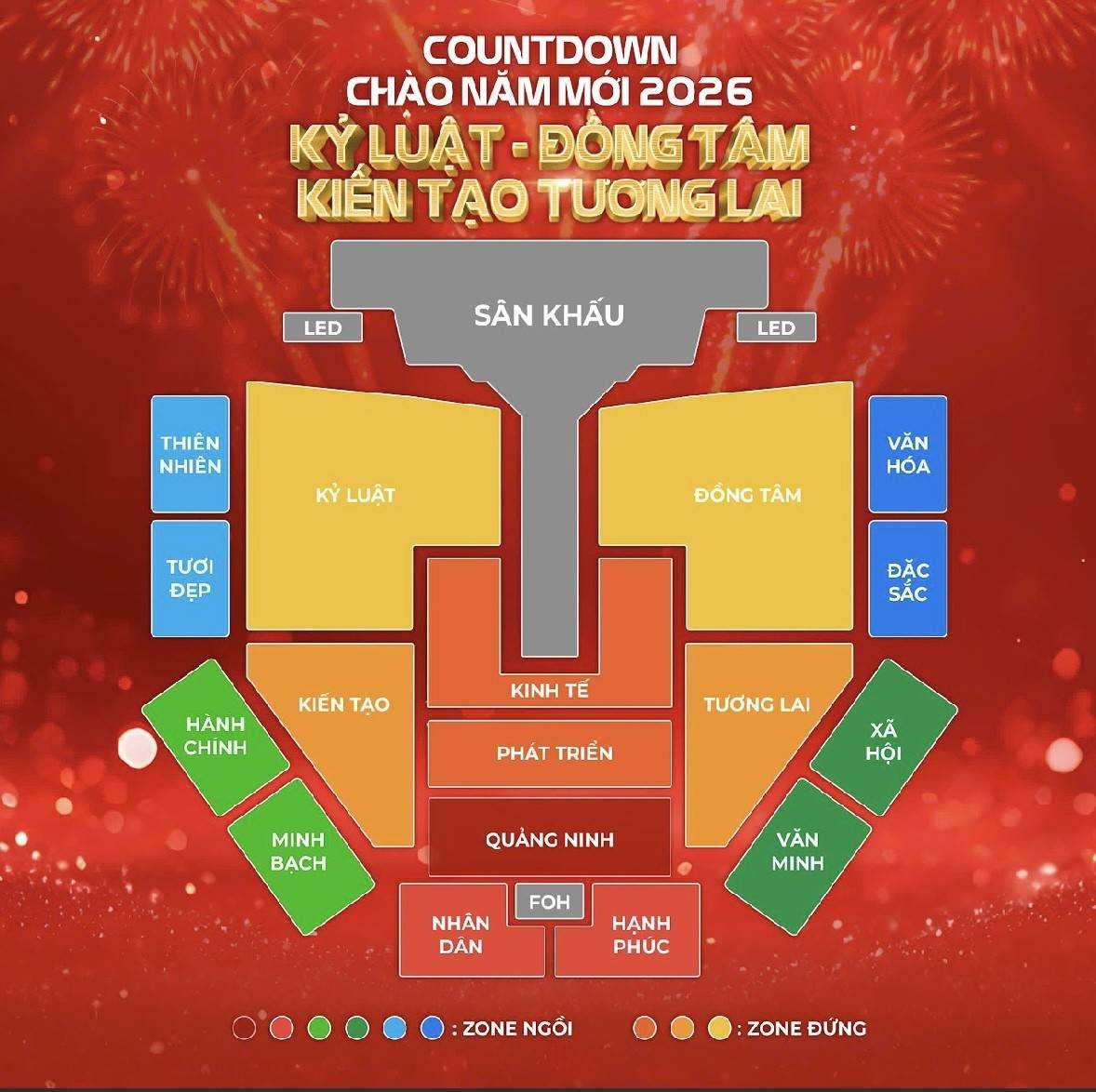 Quảng Ninh rộn ràng đón năm mới với Chương trình nghệ thuật Countdown 2026