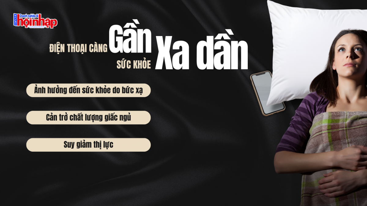 Vì sao đặt điện thoại cạnh giường ngủ có thể gây hại đến sức khỏe?