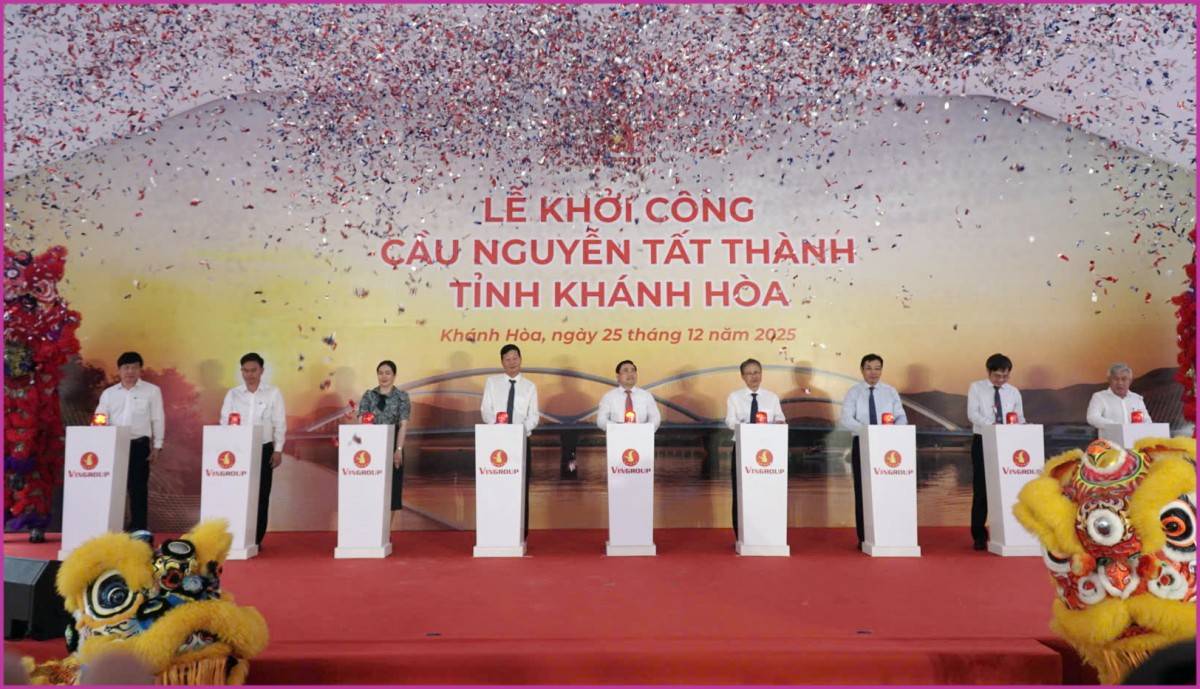 Vingroup xây dựng cầu Nguyễn Tất Thành  Cam Lâm - Khánh Hòa.