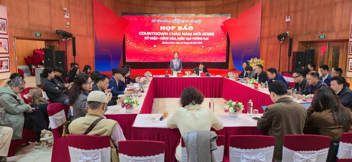 Quảng Ninh rộn ràng đón năm mới với Chương trình nghệ thuật Countdown 2026