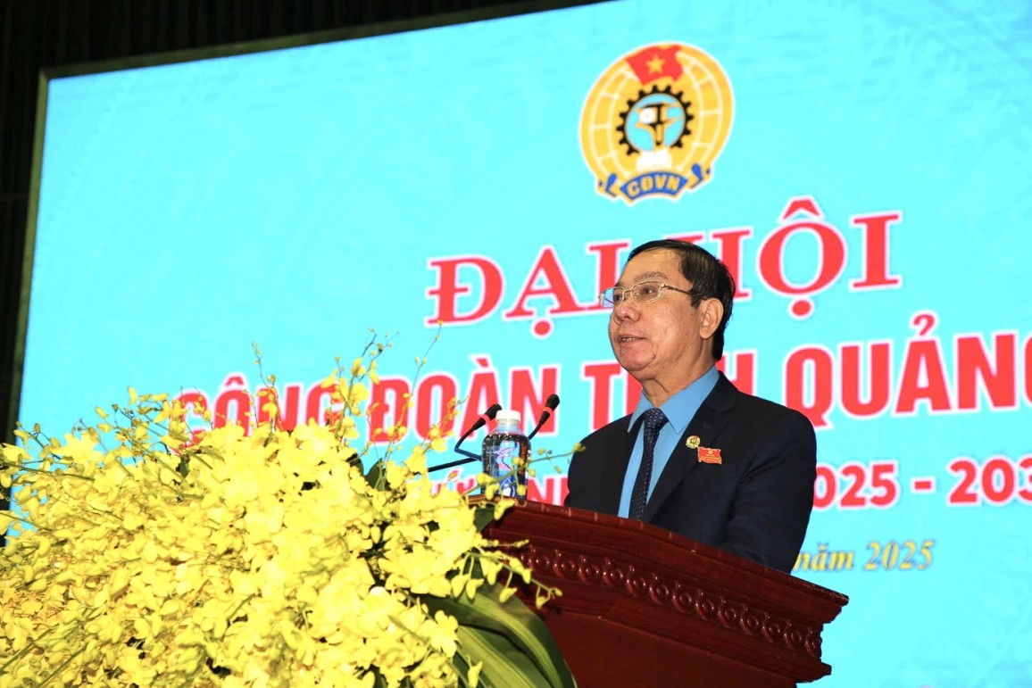 Khai mạc Đại hội Công đoàn tỉnh Quảng Trị lần thứ I, nhiệm kỳ 2025–2030