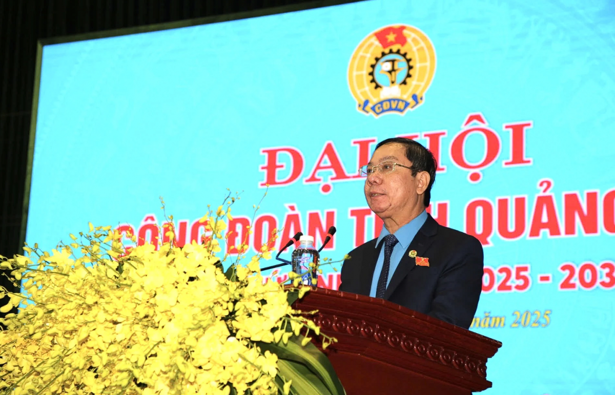 Khai mạc Đại hội Công đoàn tỉnh Quảng Trị lần thứ I, nhiệm kỳ 2025–2030