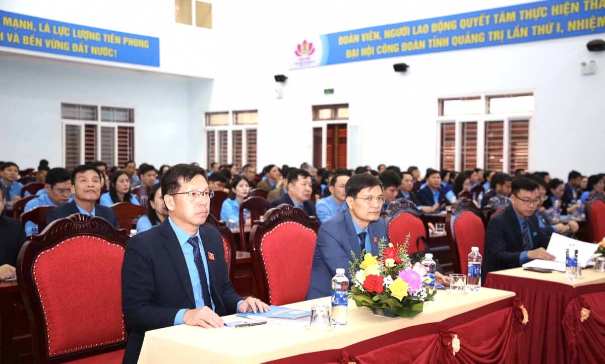Khai mạc Đại hội Công đoàn tỉnh Quảng Trị lần thứ I, nhiệm kỳ 2025–2030