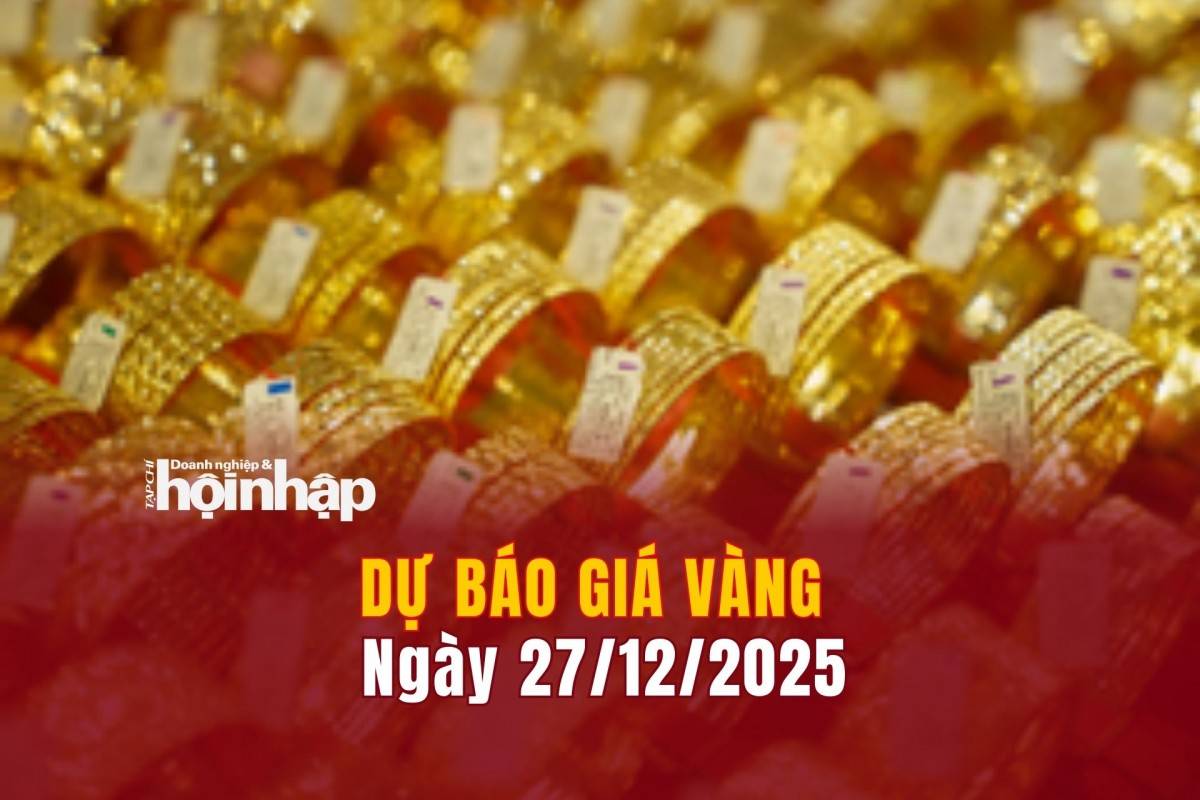 Dự báo giá vàng 26/12: Giá vàng nhẫn, vàng miếng có xu hướng quay xe giảm