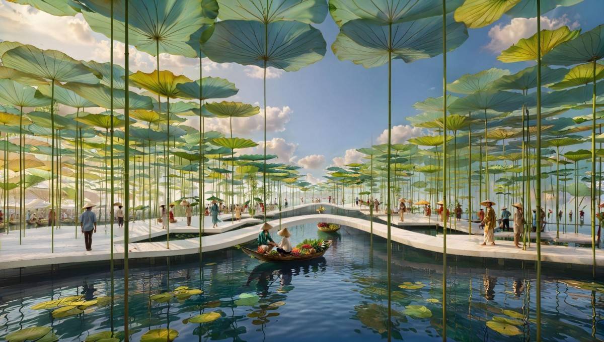 Charmora City tiên phong áp dụng mô hình Sponge City, hướng tới đô thị sinh thái bền vững.