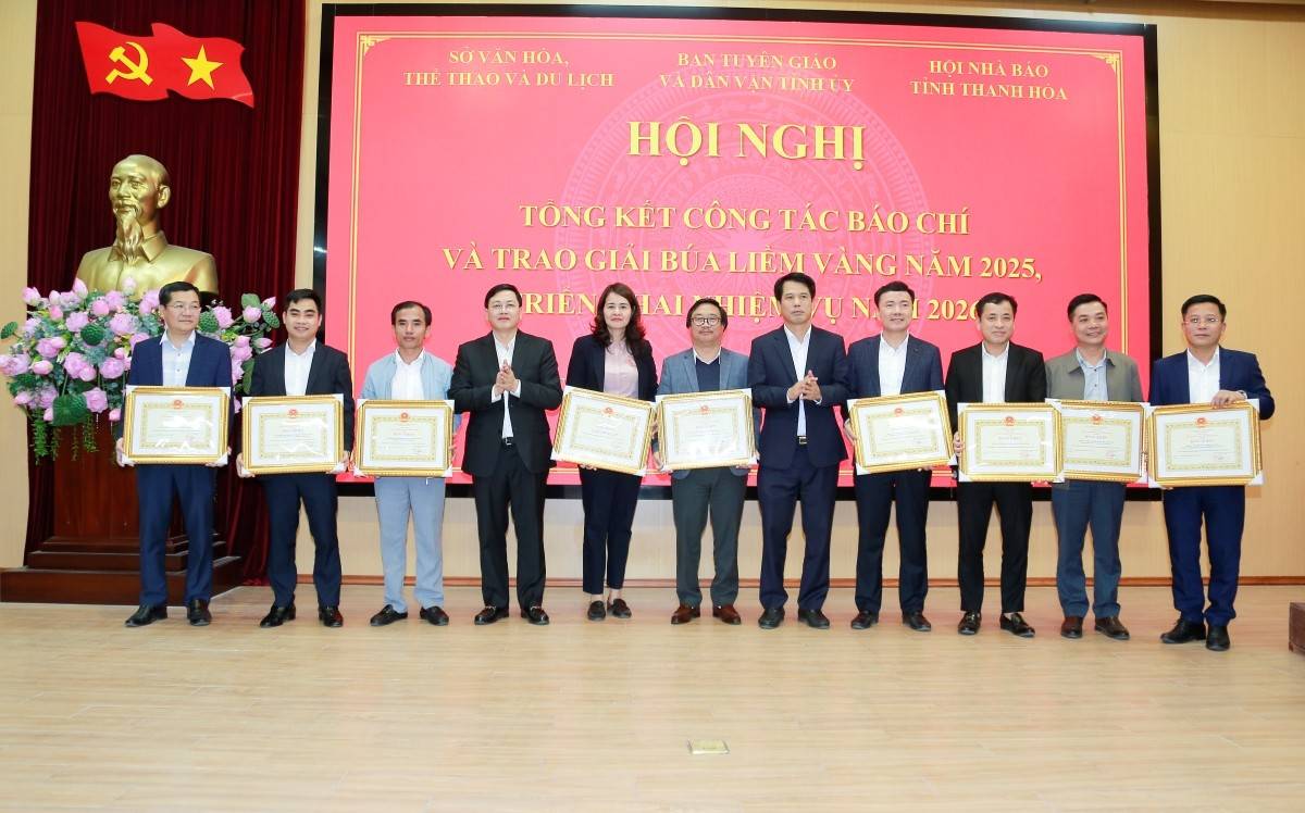 Các tập thể được nhận Bằng khen của Chủ tịch UBND tỉnh Thanh Hoá