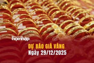 Dự báo giá vàng 29/12: Giá vàng nhẫn, vàng miếng có xu hướng tăng vọt