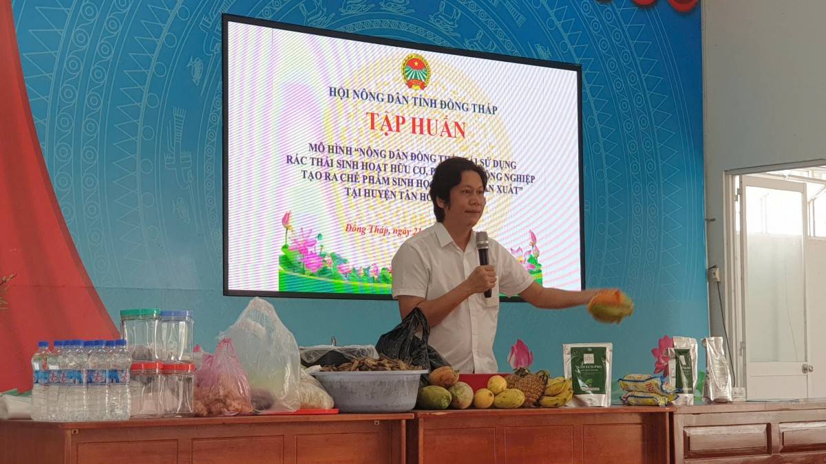 Khởi nghiệp xanh từ men vi sinh bản địa: Biến rác thải thành cơ hội kinh tế