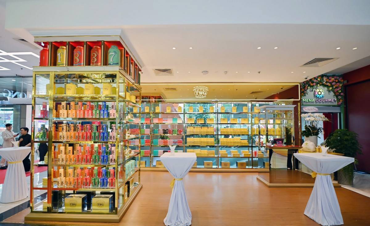 MENAS Group,Menas Mall Saigon Airport,Mena Cosmetics & Perfumes,TWG Tea Việt Nam
