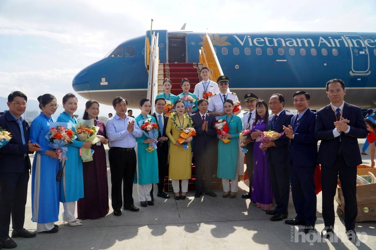 Điện Biên đón chuyến bay mở màn 2026, đặt mục tiêu 1,6 triệu lượt khách