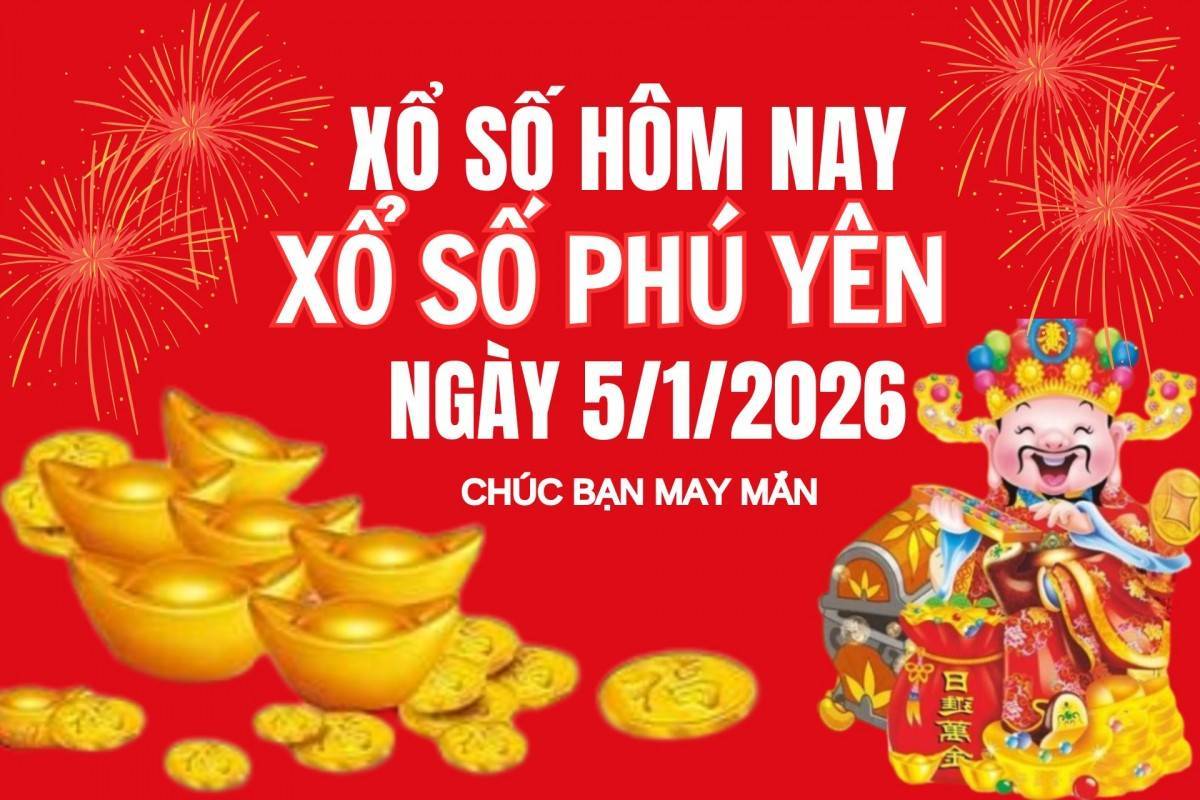 XSPY 29/12, Kết quả xổ số Phú Yên hôm nay 29/12/2025, Trực tiếp XSPY ngày 29 tháng 12