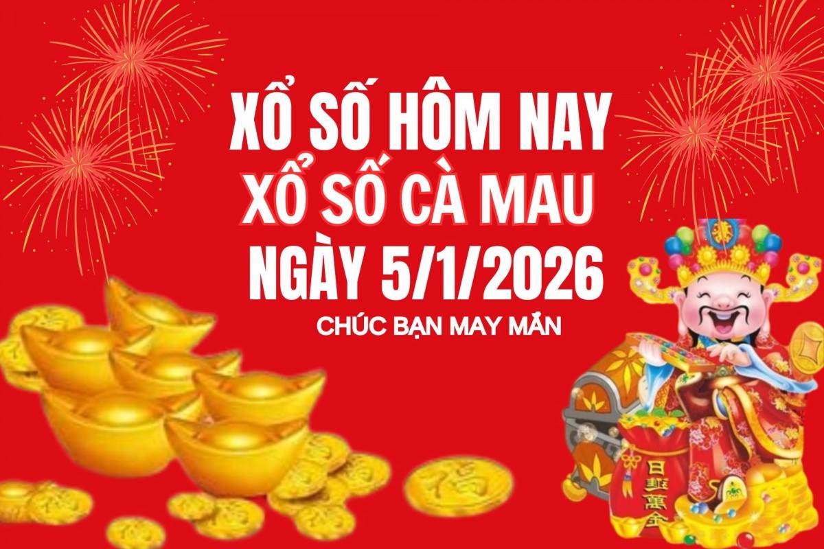 XSCM 29/12, Kết quả xổ số Cà Mau hôm nay 29/12/2025, Trực tiếp XSCM ngày 29 tháng 12