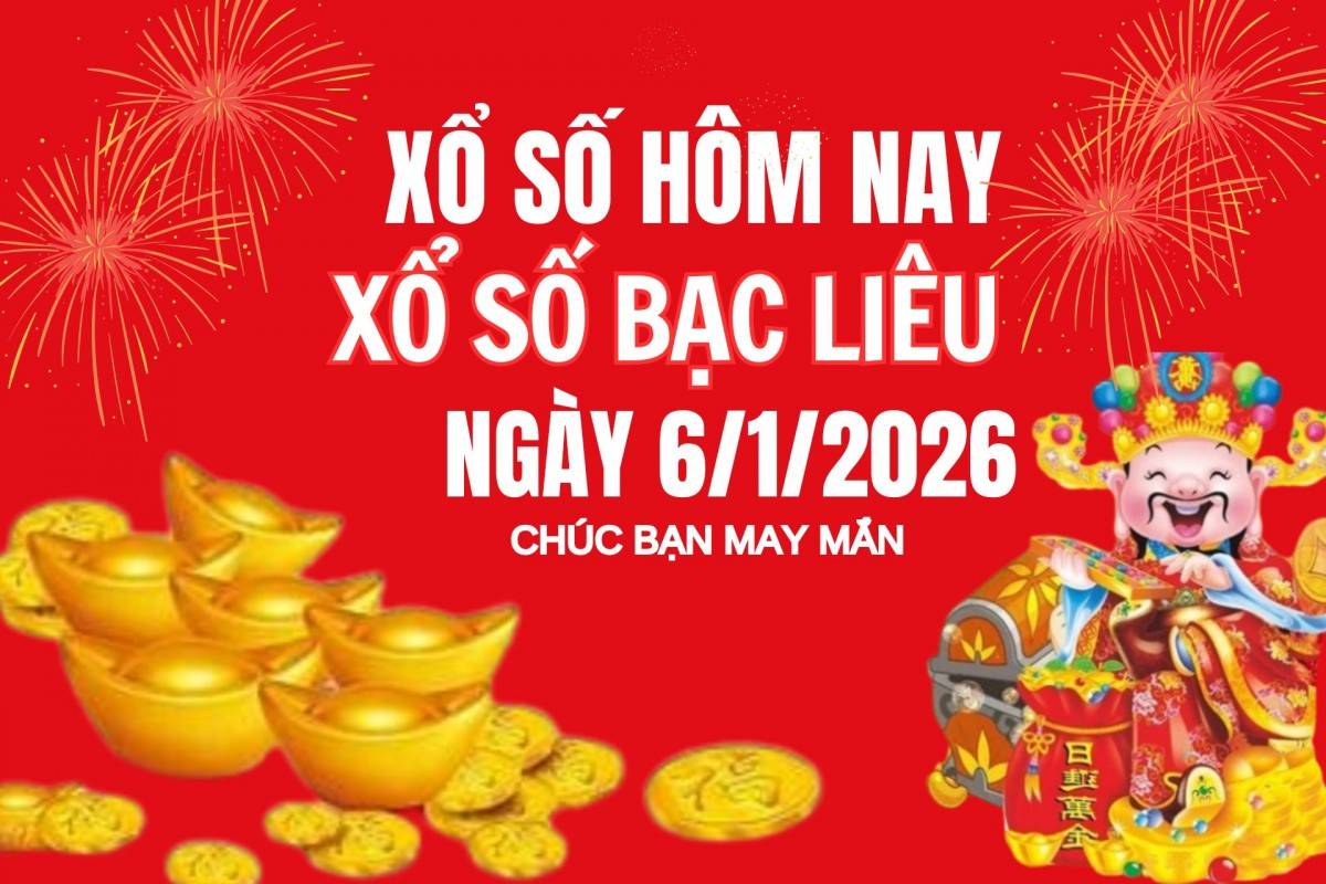 XSBL 30/12, Kết quả xổ số Bạc Liêu hôm nay 30/12/2025, Trực tiếp XSBL ngày 30 tháng 12