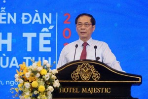 Phó Thủ tướng Bùi Thanh Sơn: “Diễn đàn Kinh tế mùa thu phải là nơi biến chính sách thành hành động”