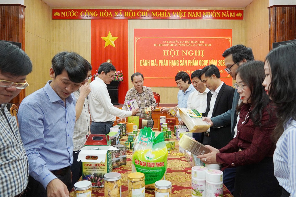 Quảng Trị: Đánh giá, phân hạng OCOP - Tạo động lực phát triển kinh tế nông thôn