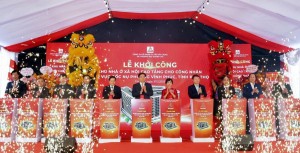 Phú Thọ khởi công dự án nhà ở xã hội cao tầng với 559 căn hộ