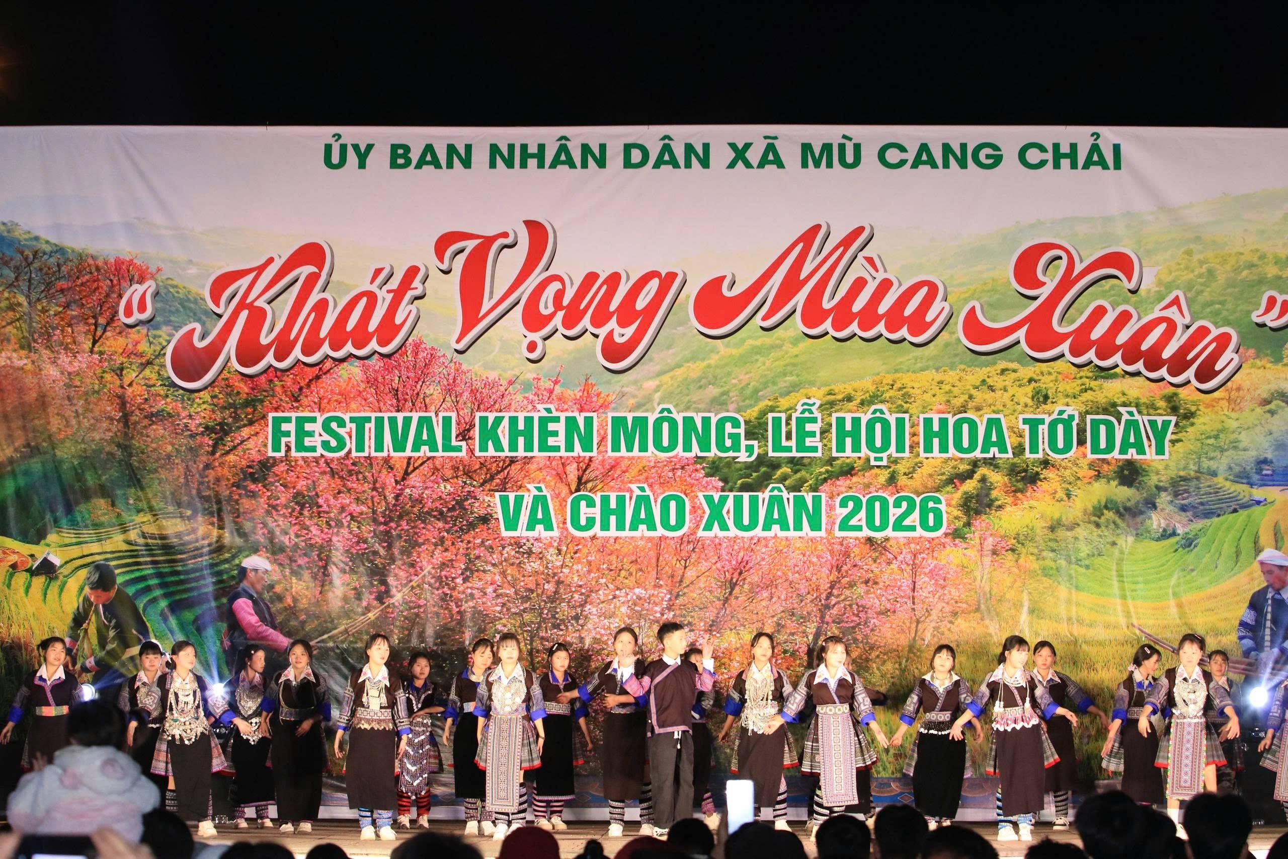 Khát vọng mùa xuân – Bản hòa ca văn hóa tiếp sức Mù Cang Chải bước vào năm 2026