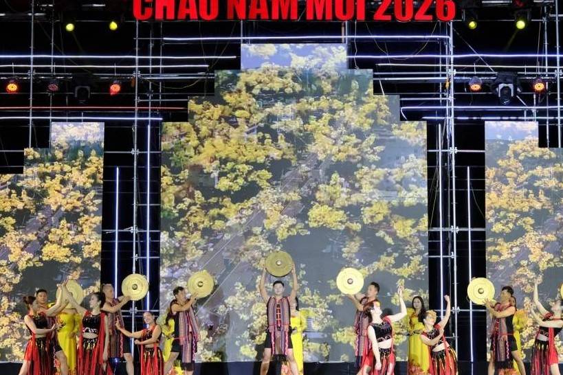 Lâm Đồng rực rỡ đêm giao thừa chào năm mới 2026