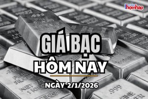 Giá bạc hôm nay 2/1/2026: Giá bạc thế giới bật tăng mạnh, thị trường trong nước trái chiều