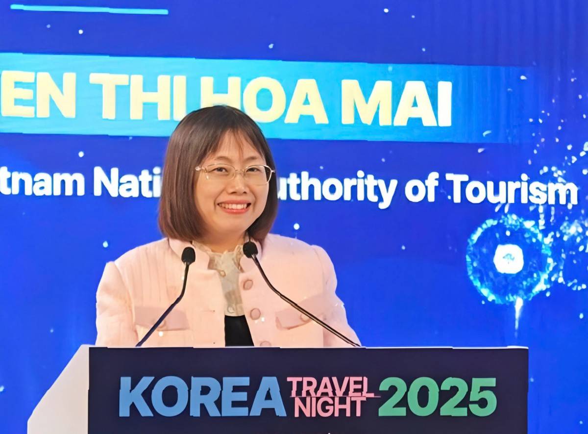 bà Nguyễn Thị Hoa Mai - Phó Cục trưởng Cục Du lịch Quốc gia Việt Nam