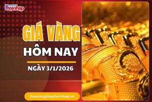 Giá vàng hôm nay 3/1: Vàng nhẫn "bật" tăng mạnh nhất 1 triệu đồng/lượng