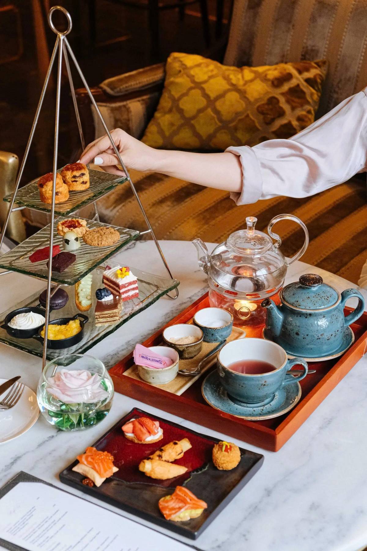 “Không gian thưởng trà” tại các khách sạn cao cấp