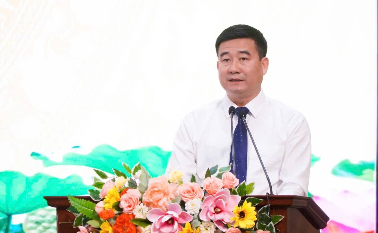 Ông Hà Đức Anh – Bí thư Đảng ủy - Chủ tịch HĐND xã Mậu A (Ảnh: Thu Nhài)