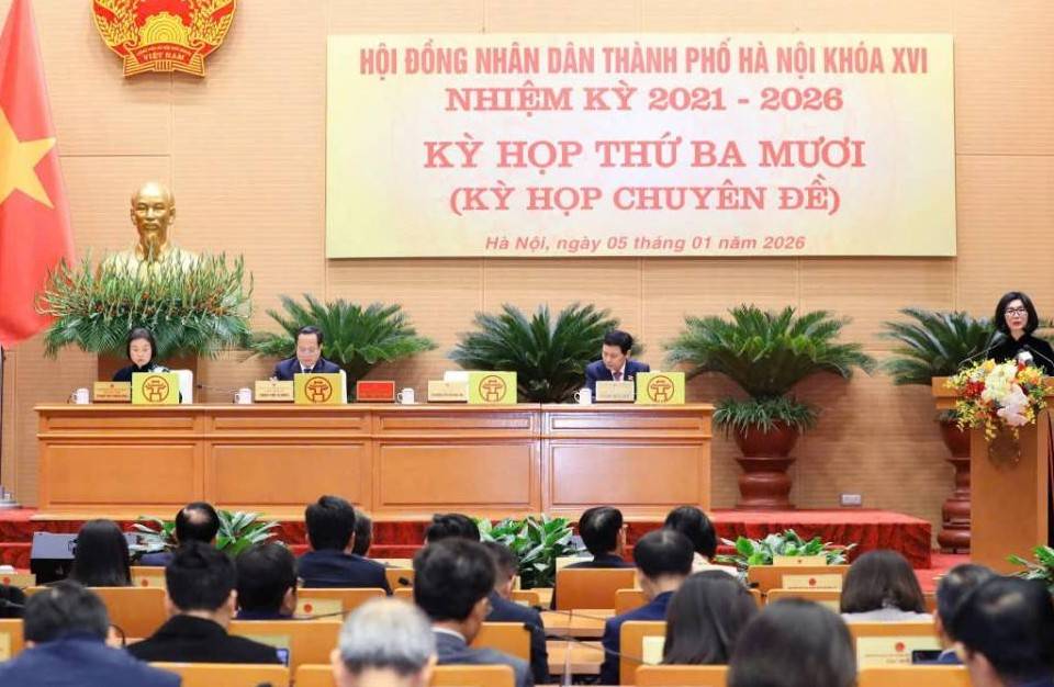 HĐND thành phố Hà Nội khóa XVI khai mạc Kỳ họp thứ 30, xem xét công tác nhân sự