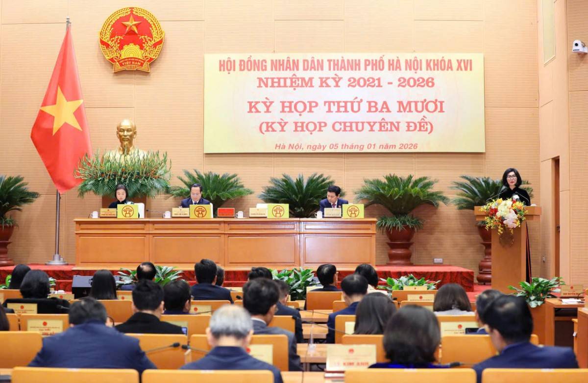 HĐND thành phố Hà Nội khóa XVI khai mạc Kỳ họp thứ 30, xem xét công tác nhân sự