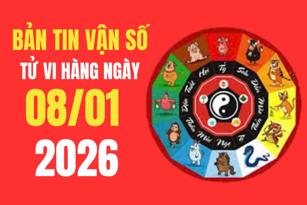 Tử vi - Vận số ngày 08/01/2026: Nên làm gì để cầu an, đón may mắn?