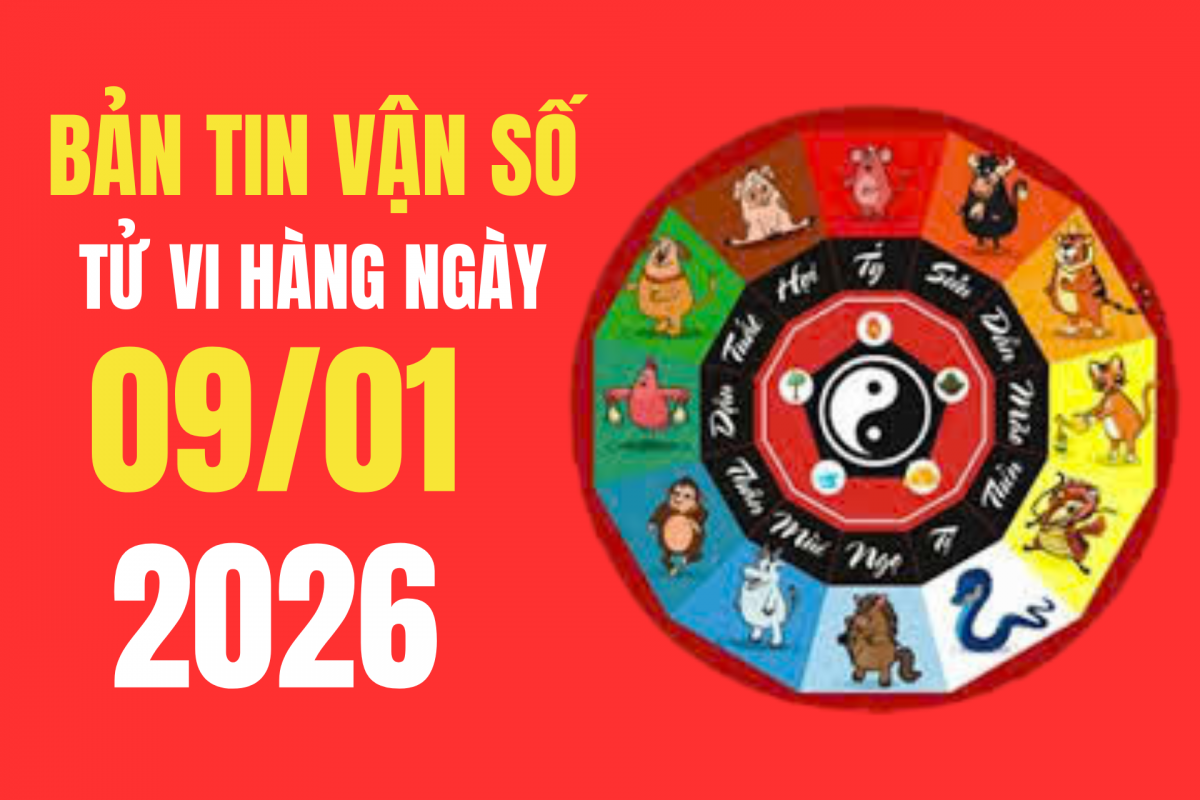 Tử vi - Vận số ngày 09/01/2026: Biết vận số - đón may mắn, tránh điều dữ