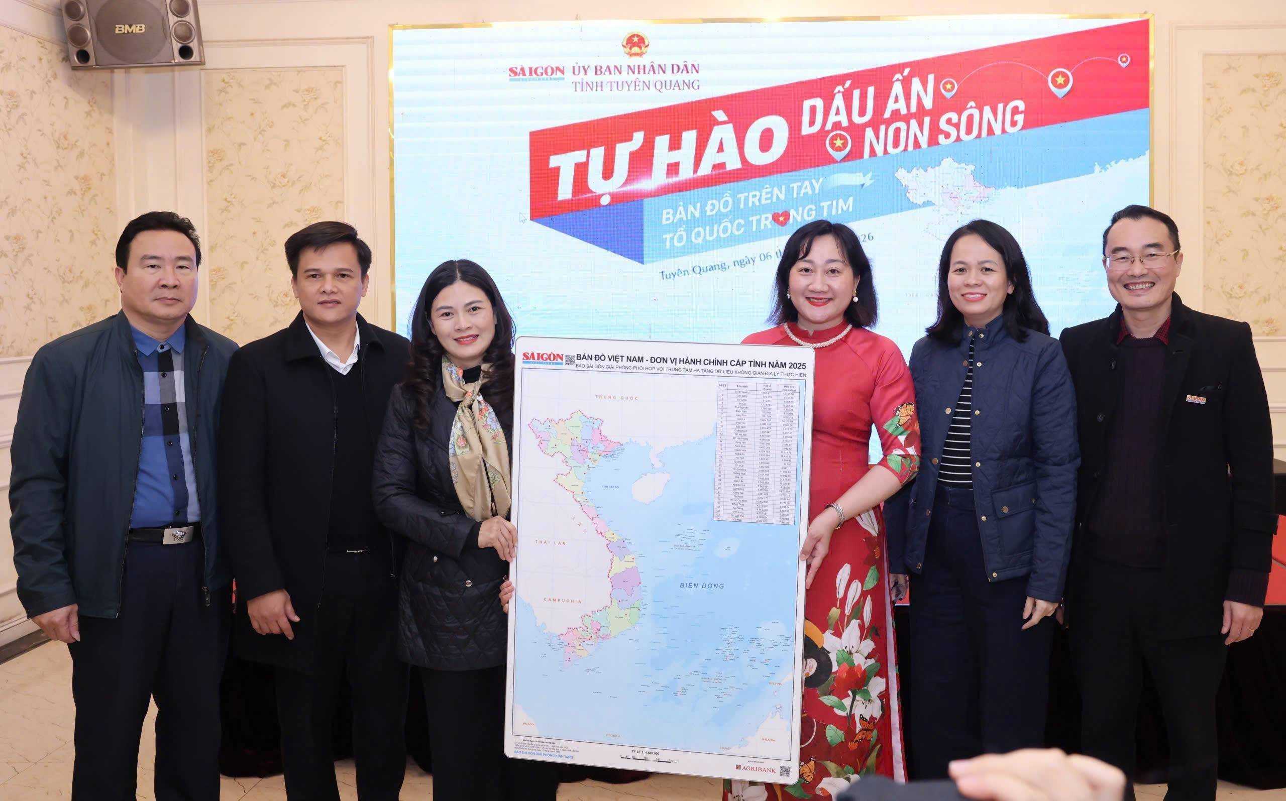 Chương trình “Bản đồ trên tay – Tổ quốc trong tim”: Lan tỏa niềm tự hào non sông