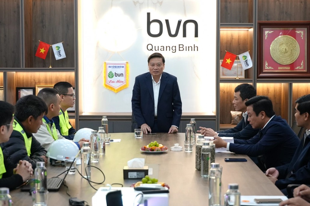 Quảng Trị: Chủ tịch UBND tỉnh kiểm tra sản xuất đầu năm, thúc đẩy doanh nghiệp phát triển bền vững