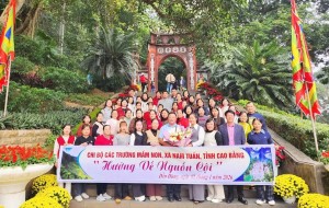 Phú Thọ “hái lộc” du lịch đầu năm: 305.000 lượt khách, thu 311 tỷ đồng