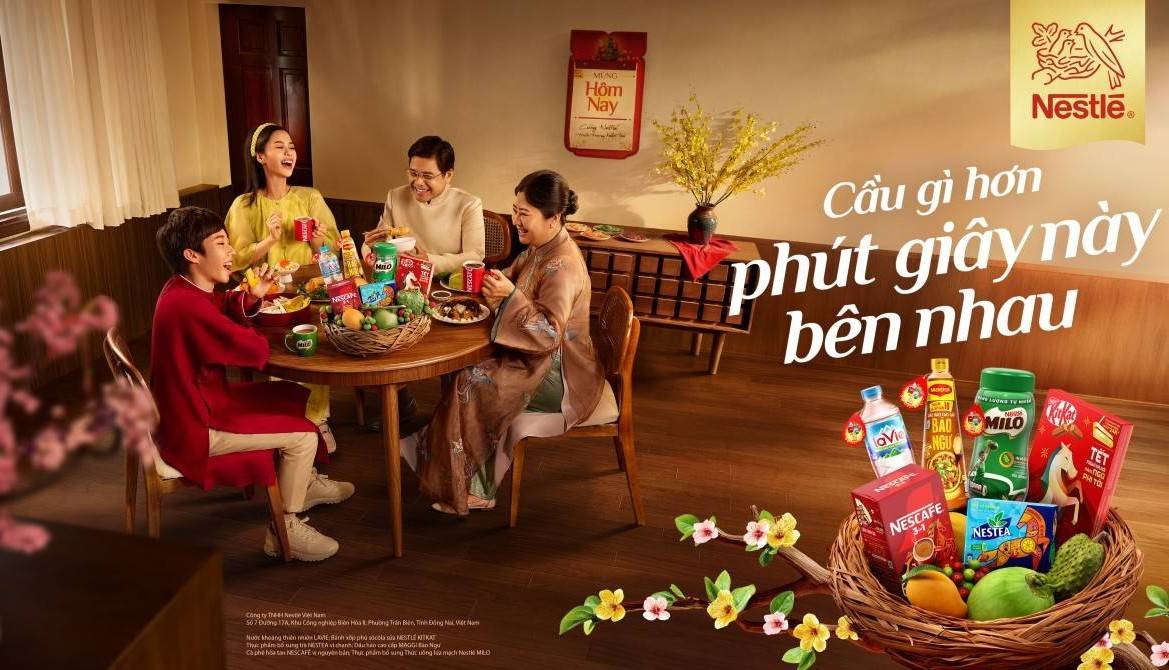Nestlé Việt Nam khởi động chiến dịch Tết 2026: “Cầu Gì Hơn Phút Giây Này”