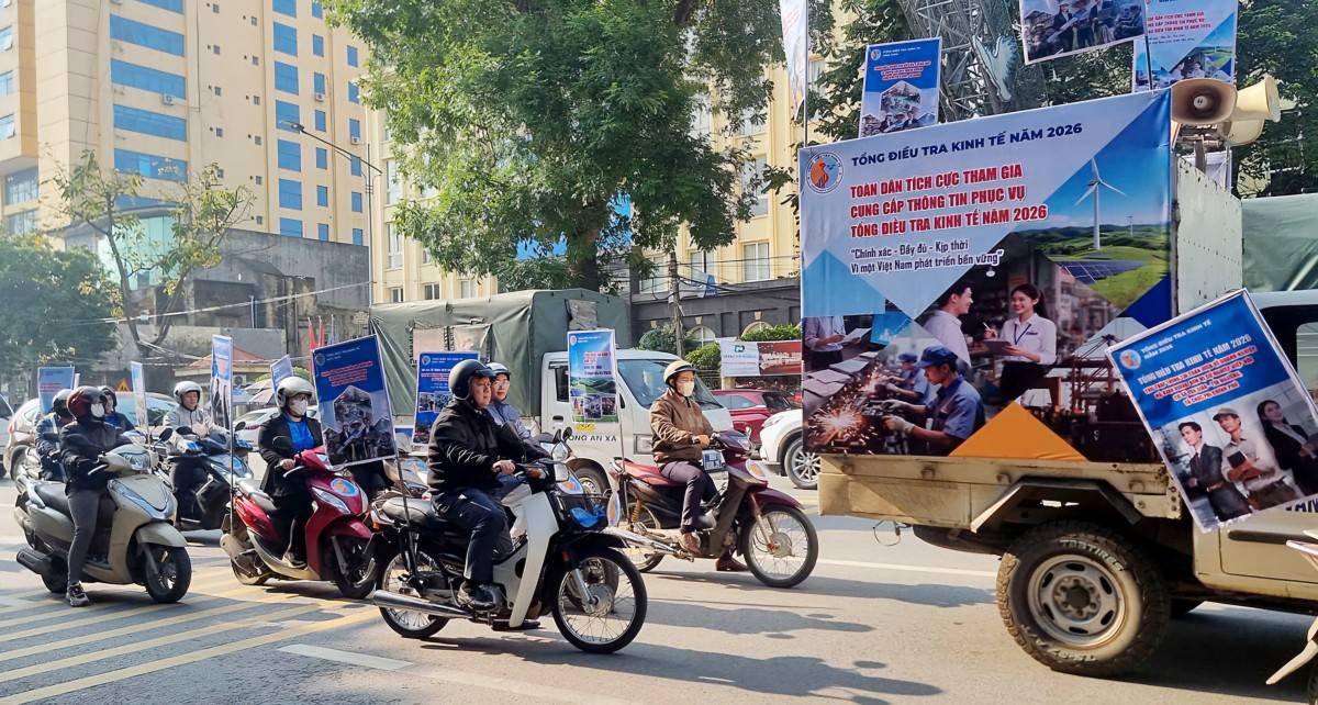 Phú Thọ ra quân Tổng điều tra kinh tế 2026