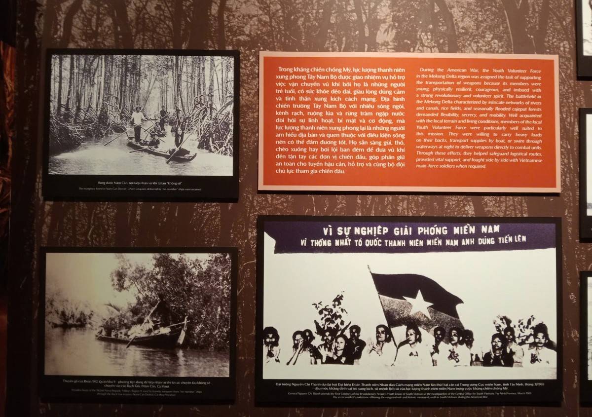 hình ảnh, tư liệu và hiện vật chọn lọc, trưng bày “Thời thanh xuân trên tuyến đường 1C huyền thoại”