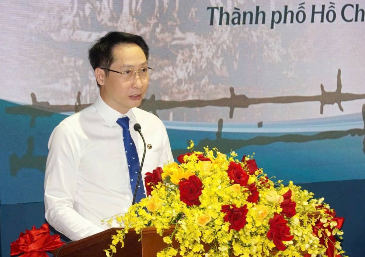 ông Lâm Ngô Hoàng Anh - Phó Giám đốc phụ trách quản lý, điều hành Bảo tàng Chứng tích Chiến tranh