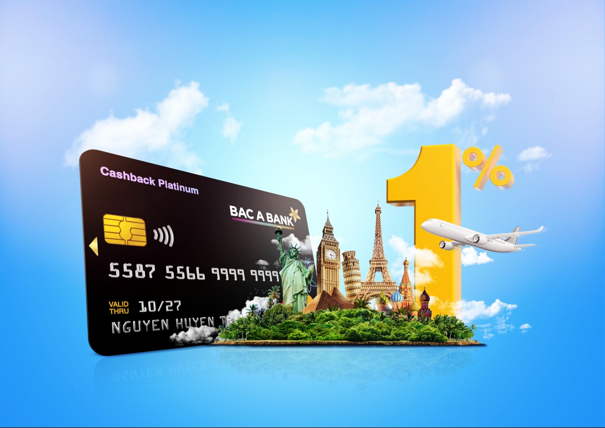 Hứng khởi bắt đầu hành trình năm châu cùng thẻ tín dụng BAC A BANK