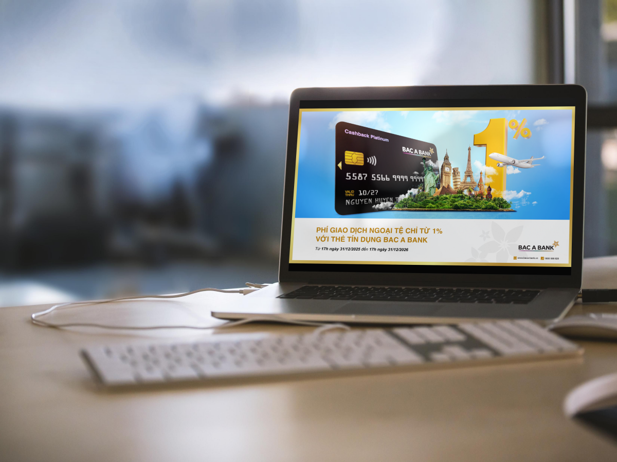 Hứng khởi bắt đầu hành trình năm châu cùng thẻ tín dụng BAC A BANK