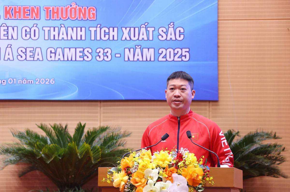 Hà Nội vinh danh huấn luyện viên và vận động viên tỏa sáng trên đấu trường khu vực SEA Games 33