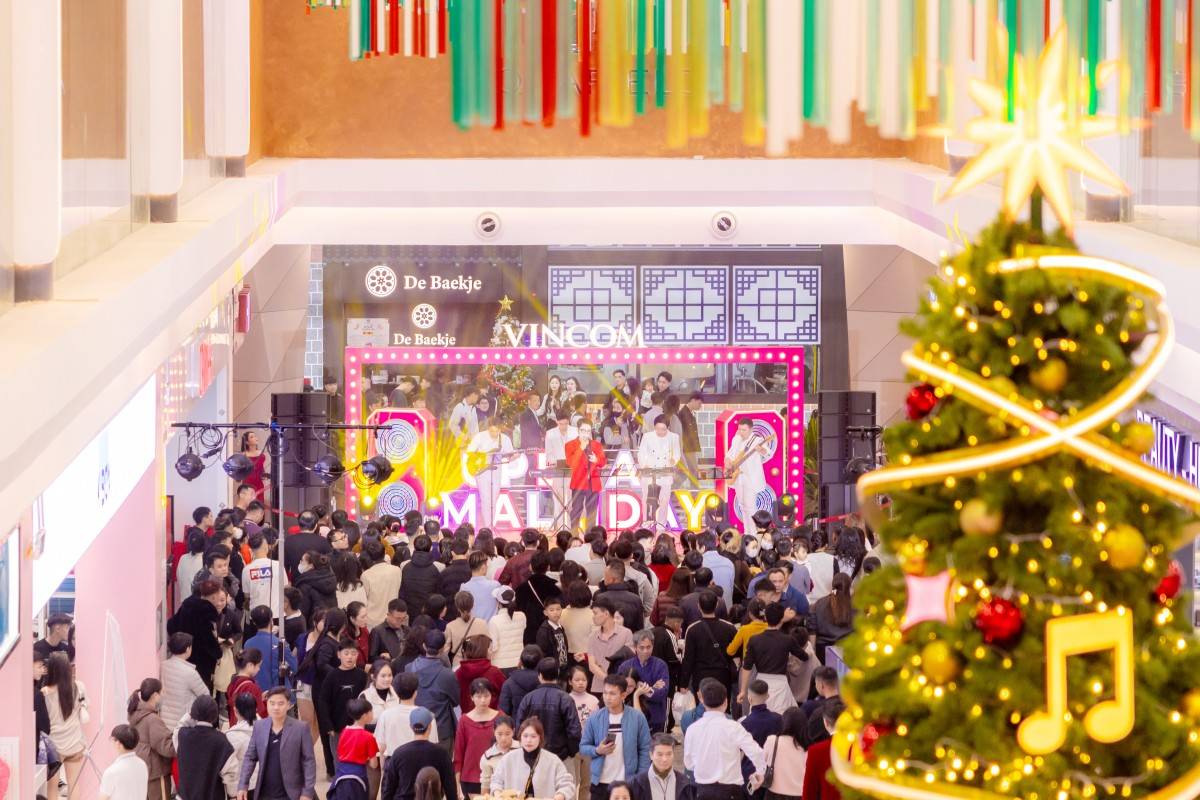 Ngàn trải nghiệm mới hút hơn 5 triệu lượt khách tới Vincom dịp Tết Dương lịch 2026
