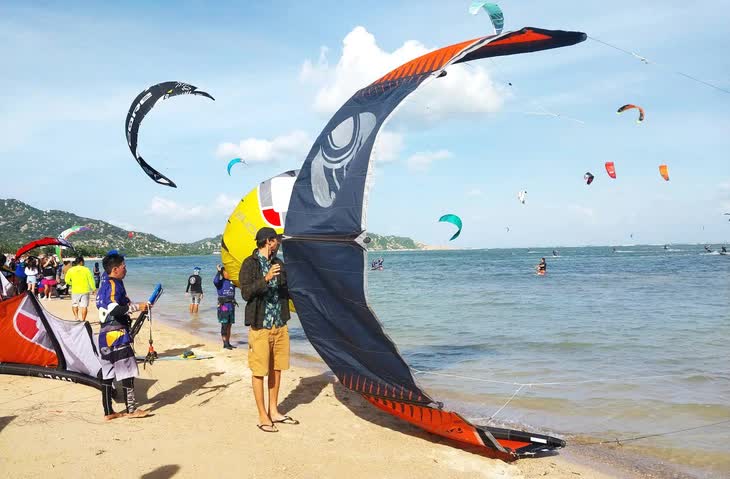 200 vận động viên tham dự Giải Lướt ván diều quốc tế Mỹ Hòa - Khánh Hòa 2026