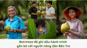 Betrimex cùng người nông dân Bến Tre tái sinh vườn dừa