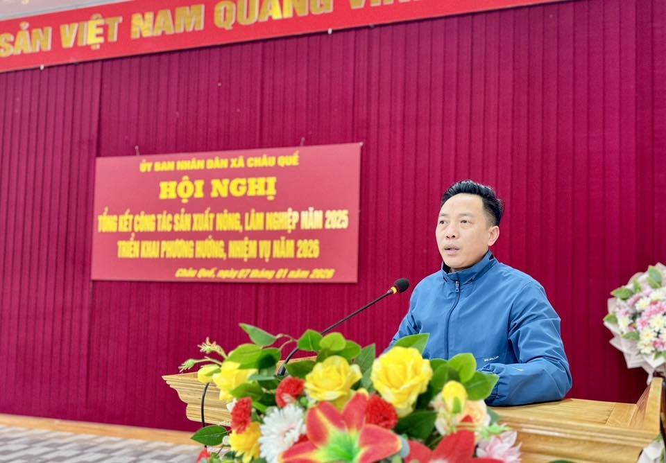 Lào Cai: Xã Châu Quế đẩy mạnh sản xuất nông, lâm nghiệp bền vững năm 2026