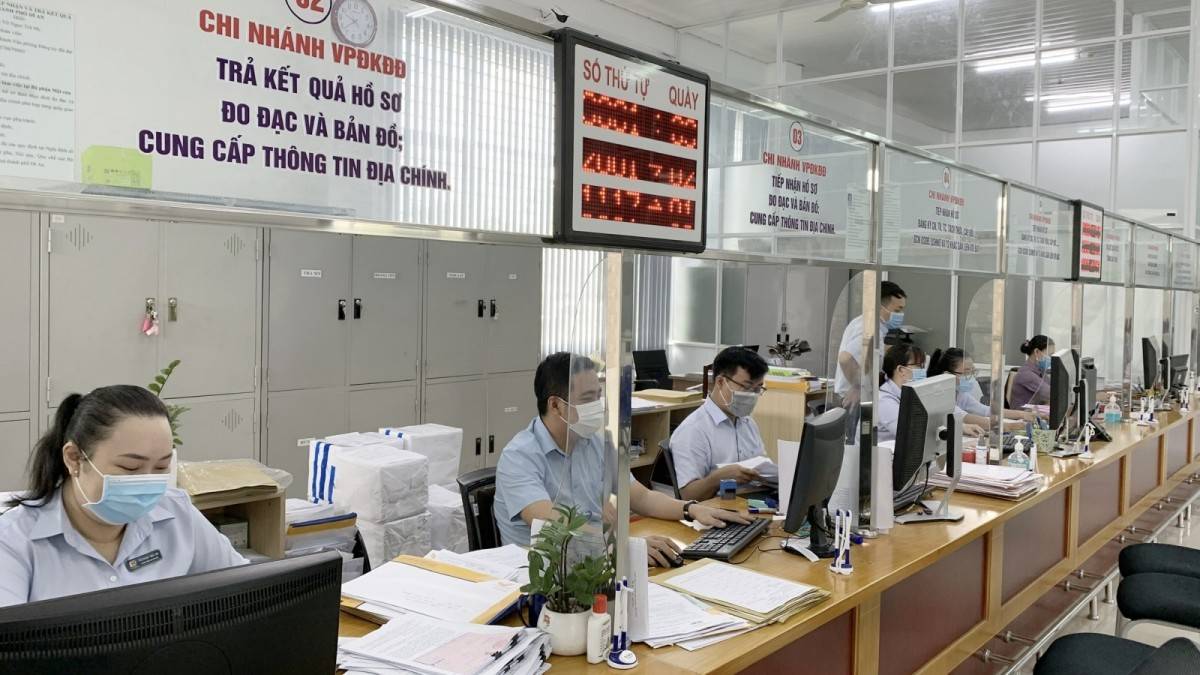 Giữ nguyên mô hình Văn phòng đăng ký đất đai