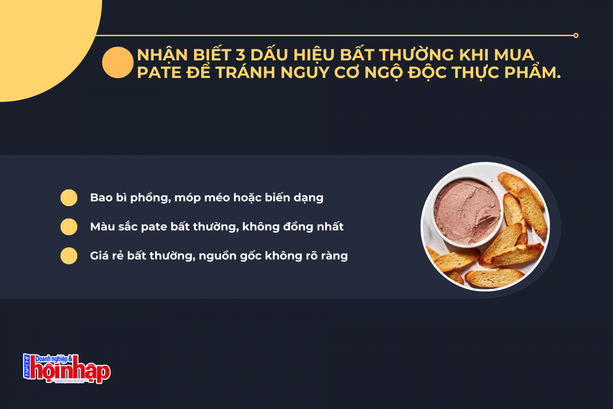 Pate có những dấu hiệu này: Tuyệt đối không nên mua dù còn hạn sử dụng