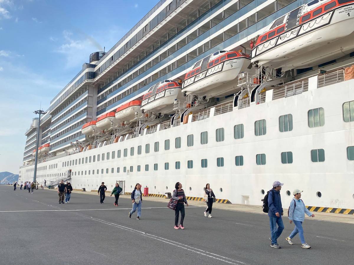 Khánh Hòa đón chuyến tàu thứ 2 đầu năm mới 2026: Andora Mediterranea đến từ Trung Quốc
